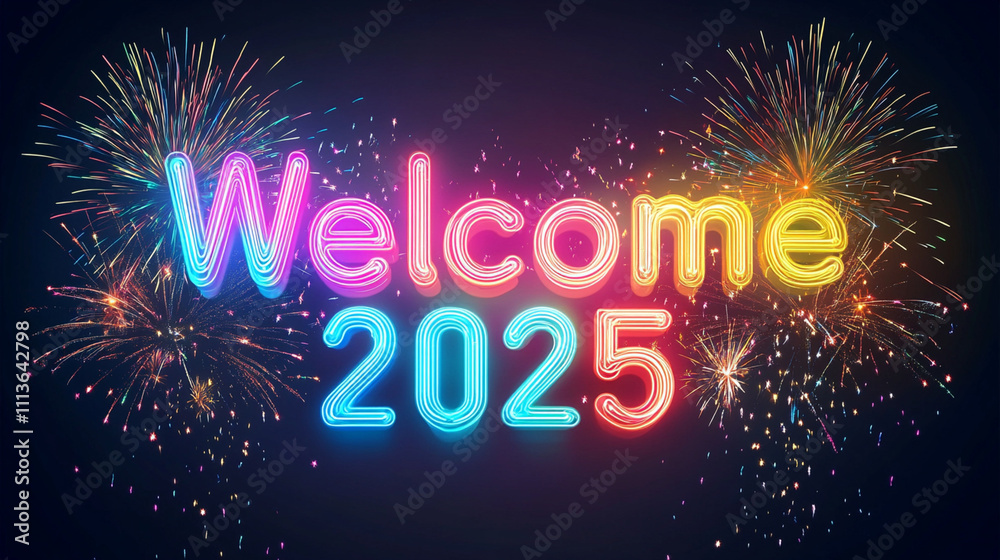 gradient new year illustration gradient new year illustration