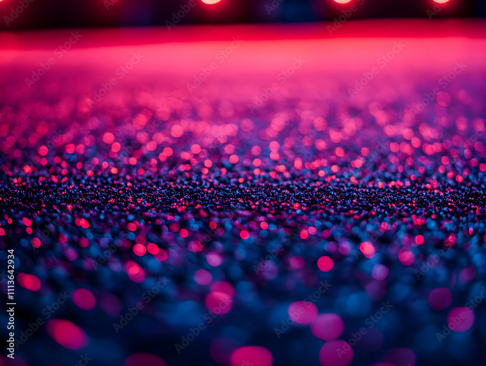 Fototapeta premium Abstract Purple Blue Glitter Background