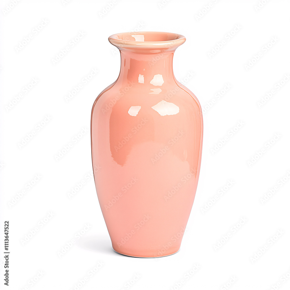 Explore the elegance of a pink vase as a stunning centerpiece in a bright modern home setting. On white background Explore the elegance of a pink vase as a stunning centerpiece in a bright modern home setting. On white background