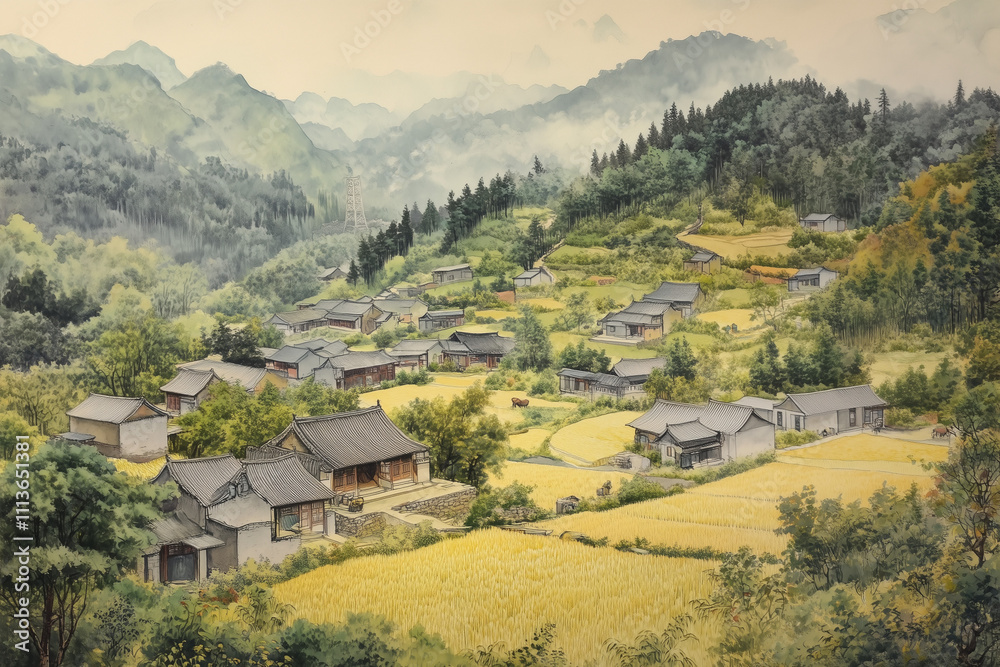 natural landscape and the revival of plants and blossom in chinese spring solar term context natural landscape and the revival of plants and blossom in chinese spring solar term context