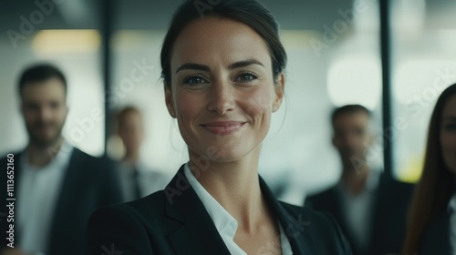 Businesswoman with Smile