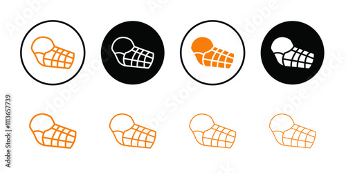 Dog muzzle icon Outline vector for web ui