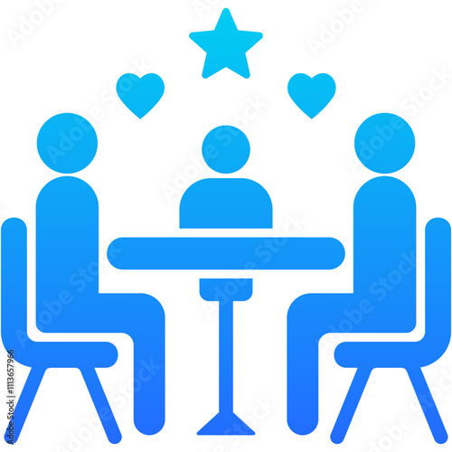 Family Dinner Icon