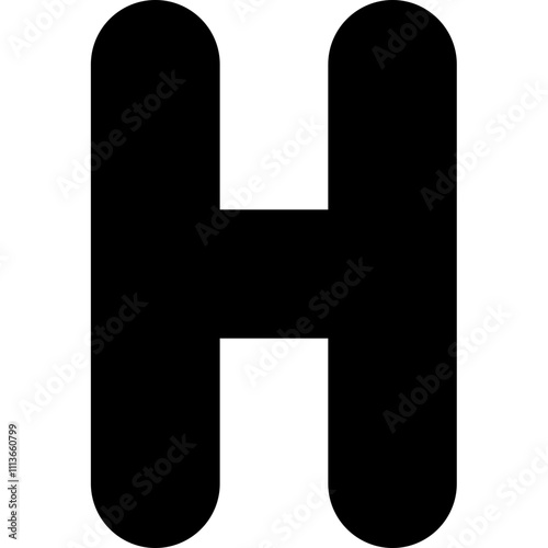 Capital H Icon
