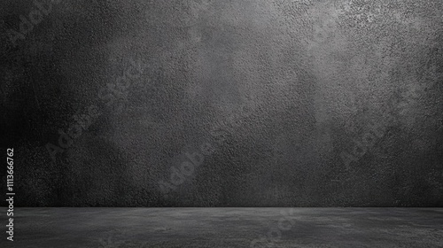 Moody Concrete Surface with Dramatic Shadows in Empty Room