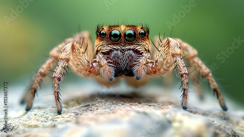Wallpaper Mural A Colorful Jumping Spider Close Up Macro View Torontodigital.ca