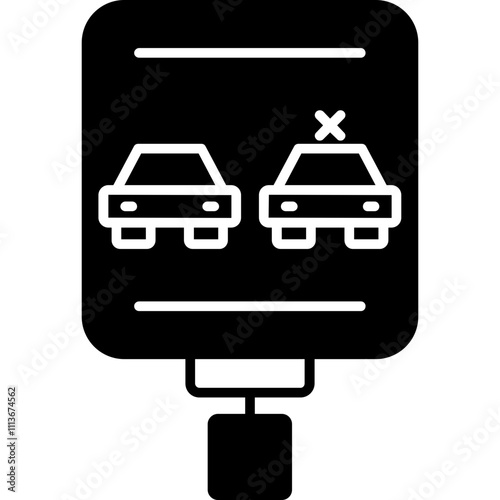 No Overtaking Icon