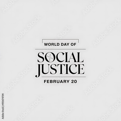 World Day of Social Justice February Twenty