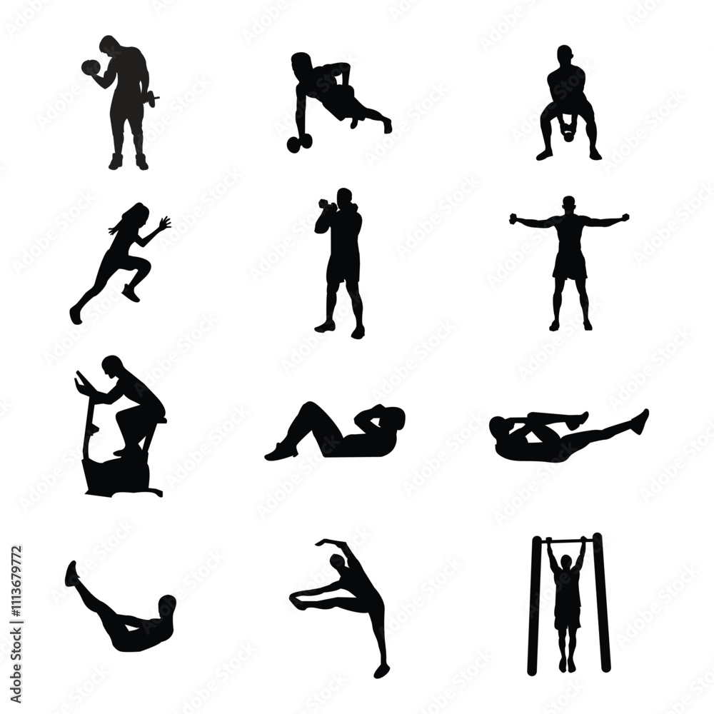 Exercising relaxation professional occupation illustration
Exercising relaxation professional occupation illustration