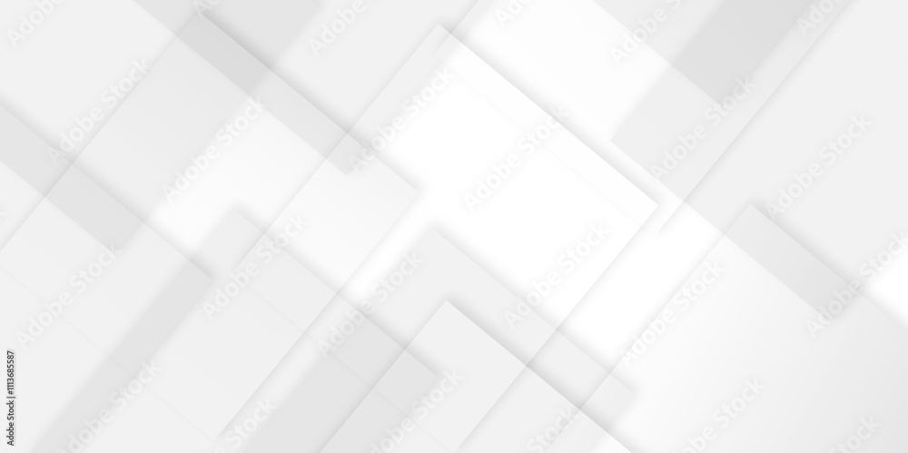 Abstract smooth white and grey geometric gradient square line pattern future concept texture background. Concept for template, texture, website, banner and brochure background. Vector illustration Abstract smooth white and grey geometric gradient square line pattern future concept texture background. Concept for template, texture, website, banner and brochure background. Vector illustration