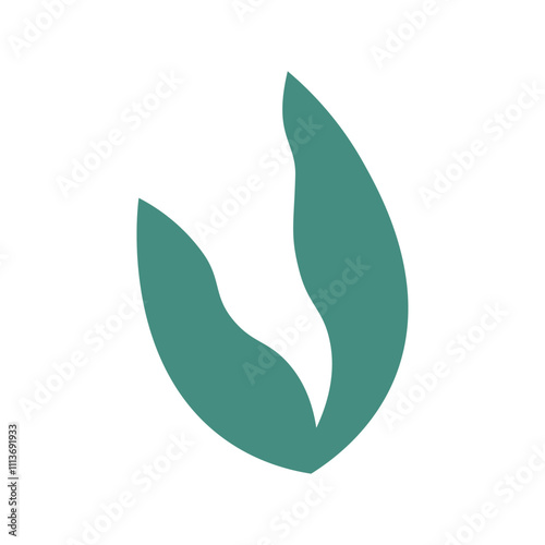 Colorful Floral Abstract Shapes Vector - 04