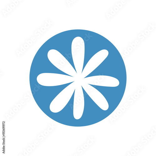 Colorful Floral Abstract Shapes Vector - 06