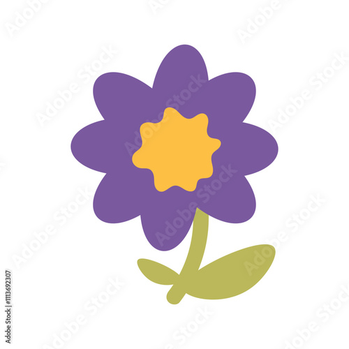 Colorful Floral Abstract Shapes Vector - 25