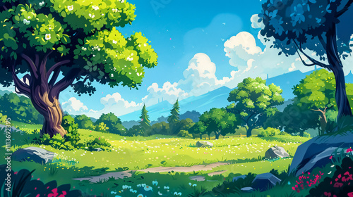 Game Level Backgrounds: Various settings designed for video games, including landscapes, interiors, and fantasy worlds.