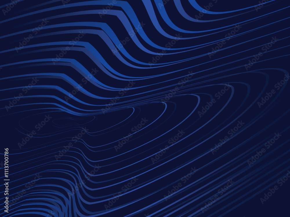 Abstract shining wave lines on blue background. Dynamic wave pattern. Modern wavy lines. Futuristic technology concept, for banners, posters, brochures, flyers, certificates, websites, etc.
Abstract shining wave lines on blue background. Dynamic wave pattern. Modern wavy lines. Futuristic technology concept, for banners, posters, brochures, flyers, certificates, websites, etc.