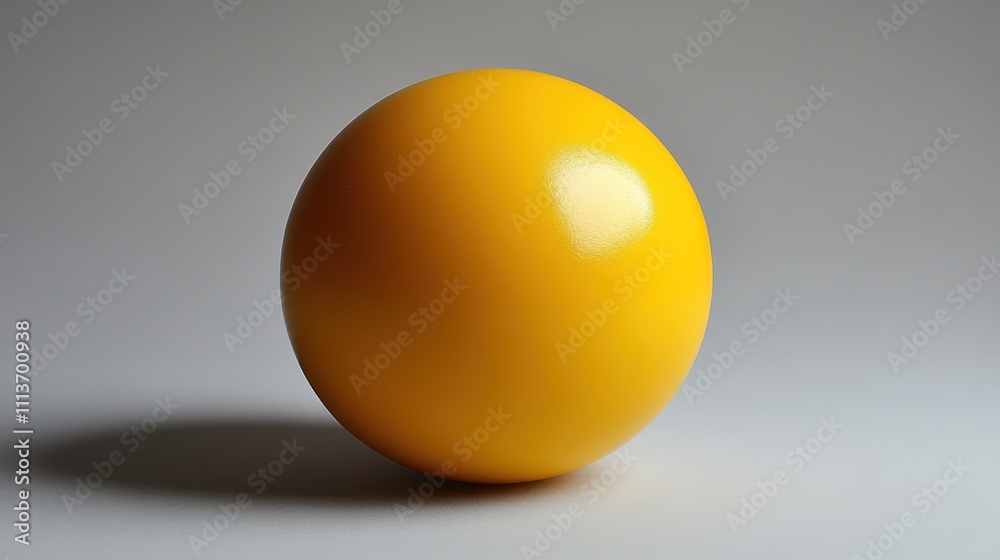 a yellow ball on a white background a yellow ball on a white background