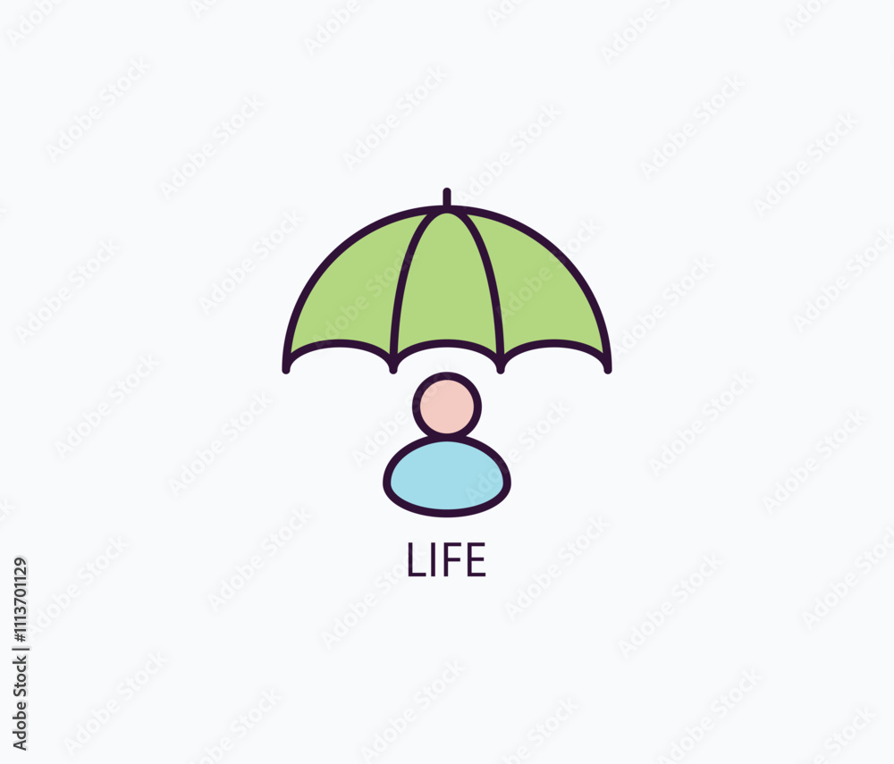Life Vector, Icon Or Logo Sign Symbol Illustration Life Vector, Icon Or Logo Sign Symbol Illustration