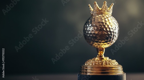 Golden Golf Trophy photo