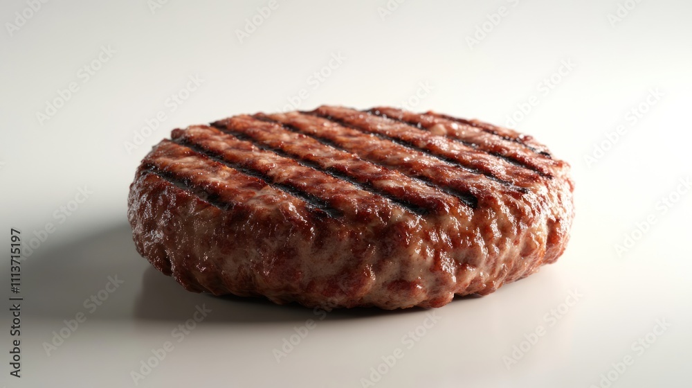 Perfectly Grilled Burger Patty Perfectly Grilled Burger Patty