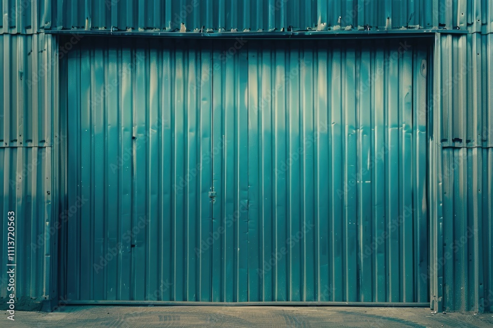 Automatic metal roller doors for industrial buildings. Automatic metal roller doors for industrial buildings.