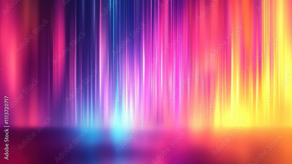 Abstract background with vibrant streaks of color in pink, blue, and yellow tones. Abstract background with vibrant streaks of color in pink, blue, and yellow tones.