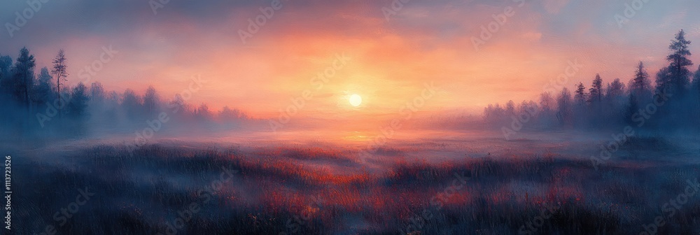 Serene Sunset Landscape with Beach, Colorful Sky, Beautiful Clouds, Evening Twilight, Dramatic Horizon, Pastel Hues, Nature Illustration, Romantic Dusk Scene Serene Sunset Landscape with Beach, Colorful Sky, Beautiful Clouds, Evening Twilight, Dramatic Horizon, Pastel Hues, Nature Illustration, Romantic Dusk Scene