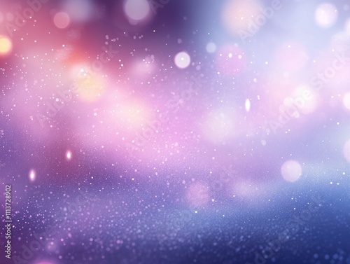 Sparkling Light Background with Soft Pastel Colors and Bokeh Effects