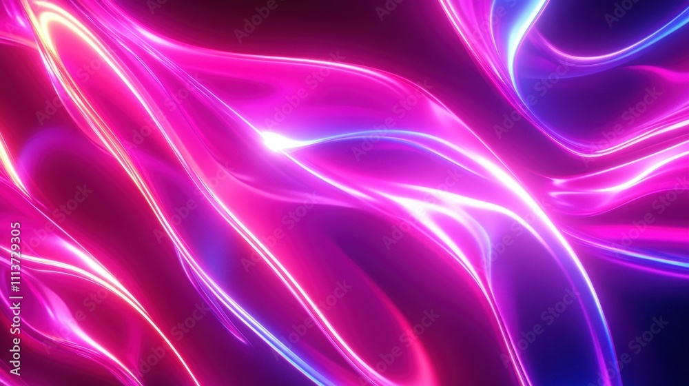 A vibrant abstract composition showcasing flowing waves of pink and blue light, evoking energy and motion. A vibrant abstract composition showcasing flowing waves of pink and blue light, evoking energy and motion.