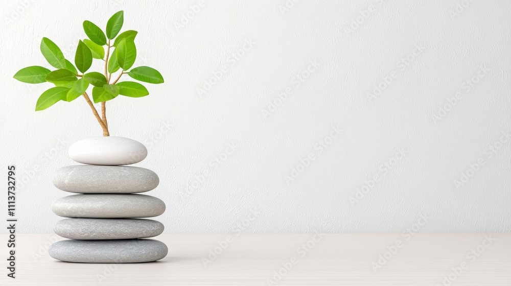 a photostock of a single white pebble balanced on a stack of smooth stones, zen aesthetic 2025 a photostock of a single white pebble balanced on a stack of smooth stones, zen aesthetic 2025