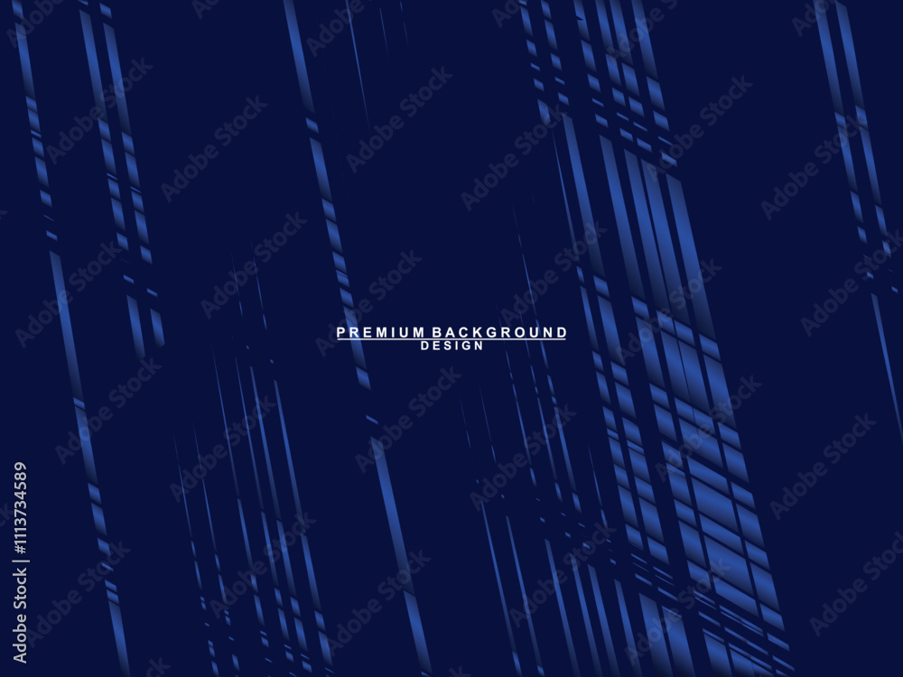 Premium background design with diagonal dark blue stripes pattern. Vector horizontal template for digital luxury business banner, contemporary formal invitation, luxury voucher, prestigious gift certi Premium background design with diagonal dark blue stripes pattern. Vector horizontal template for digital luxury business banner, contemporary formal invitation, luxury voucher, prestigious gift certi