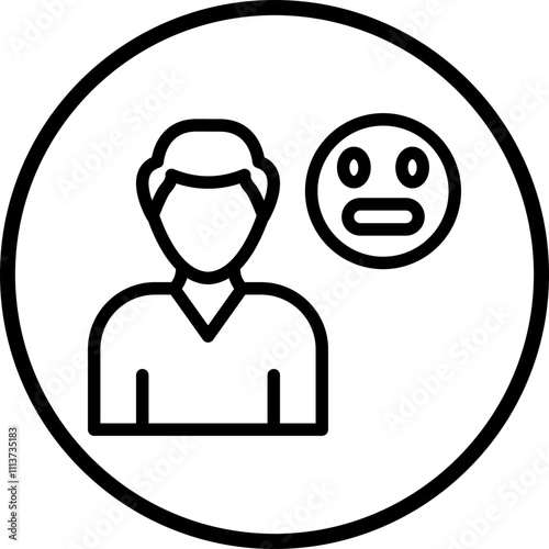 Concerned Icon Style