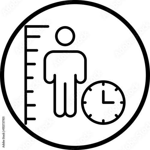 Body Mass Index Icon Style