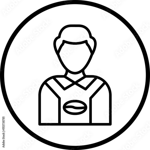 Barista Icon Style