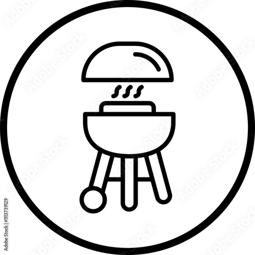 Barbecue Icon Style