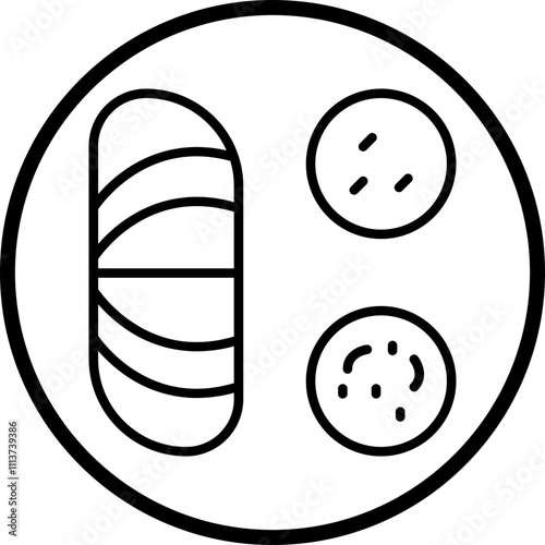 Masala Dosa Icon Style