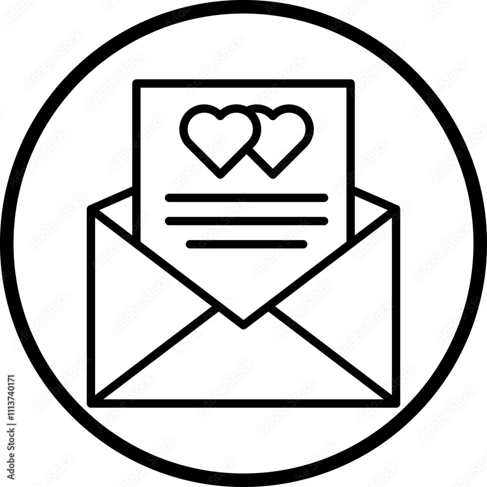 Invitation Icon Style Invitation Icon Style