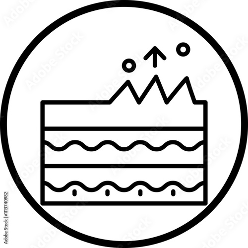 Exfoliation Icon Style