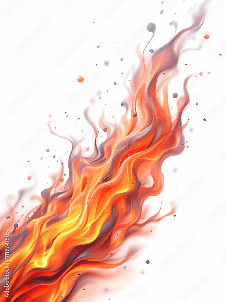 Fire flames background Fire flames background