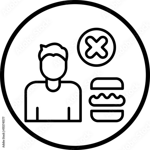 Eating Disorder Icon Style