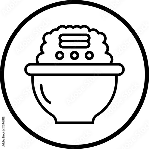 Meal Prep Icon Style
