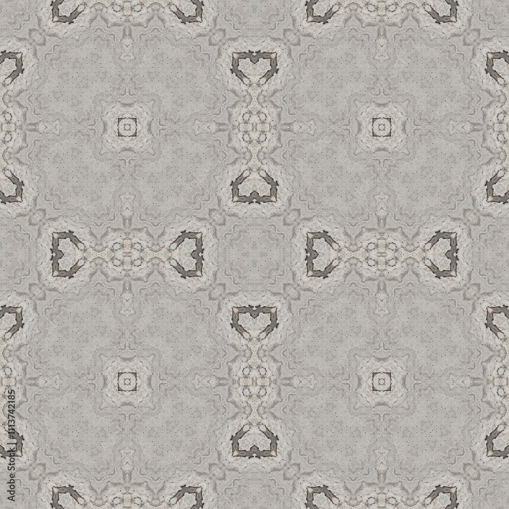 Obraz premium seamless abstract square pattern. texture symmetrical kaleidoscope. background creative