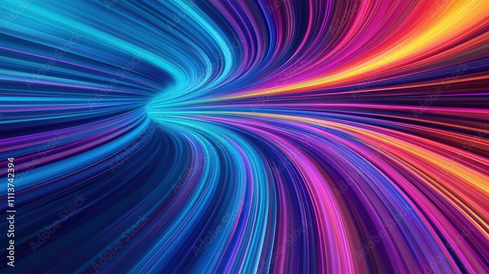 A vibrant abstract design featuring swirling lines in blue, pink, and orange, creating a sense of motion and depth. A vibrant abstract design featuring swirling lines in blue, pink, and orange, creating a sense of motion and depth.