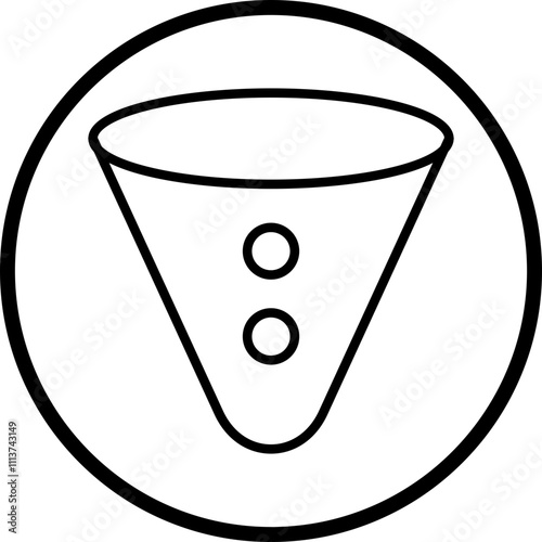 Rubber Stopper Icon Style