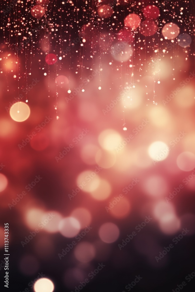Vibrant bokeh effect of golden lights creating a soft, blurred background with silver, light and gold tones, festive and bright, vertical Vibrant bokeh effect of golden lights creating a soft, blurred background with silver, light and gold tones, festive and bright, vertical