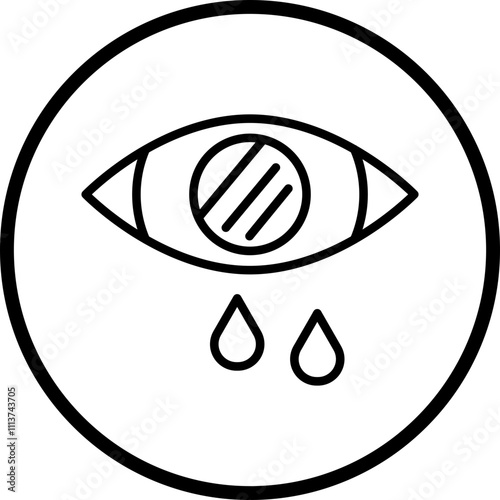 Glaucoma Icon Style