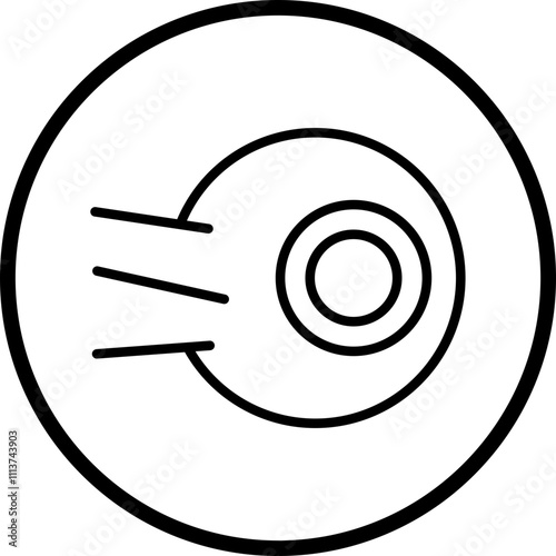 Optic Nerve Icon Style