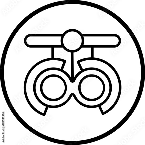 Optometry Icon Style