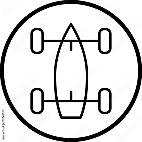 Longboard Icon Style