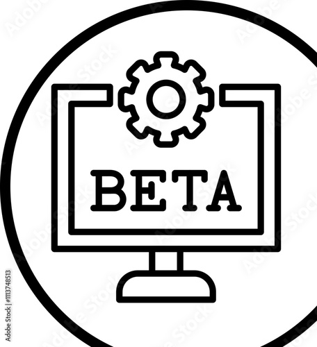 Beta Testing Icon Style