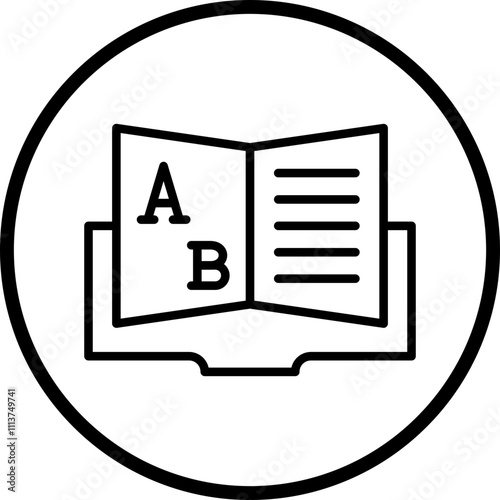 Language Learning Icon Style
